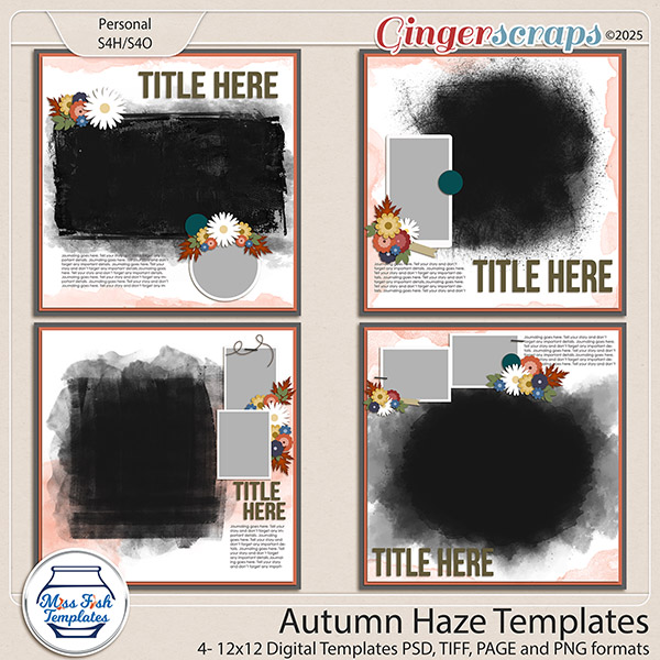 Autumn Haze Templates by Miss Fish