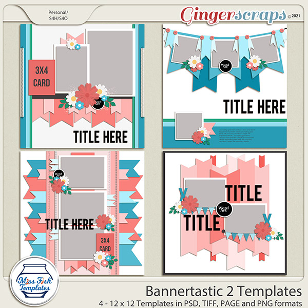 Bannertastic 2 Templates by Miss Fish