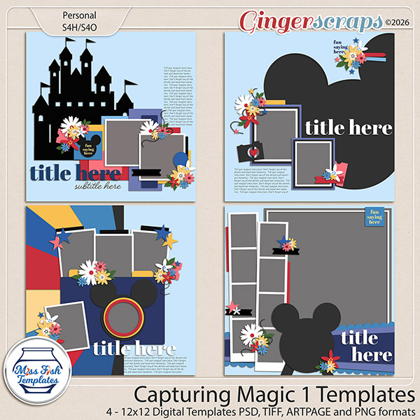 Capturing Magic 1 Templates by Miss Fish