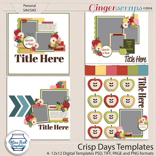Crisp Days Templates by Miss Fish