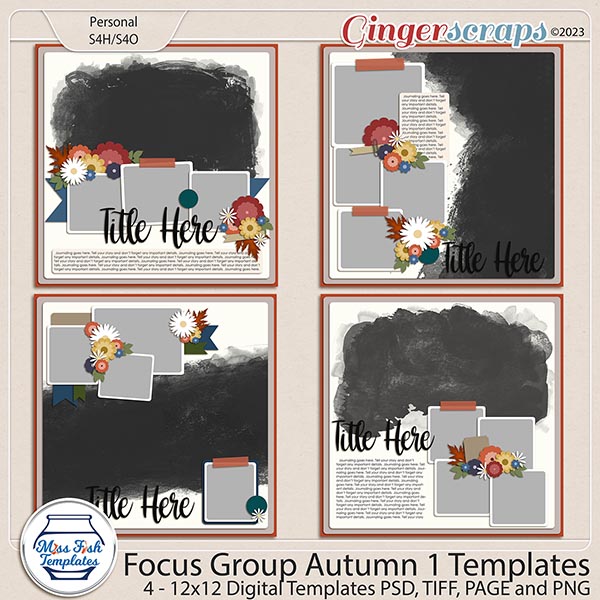 Focus Group Autumn 1 Templates by Miss Fish