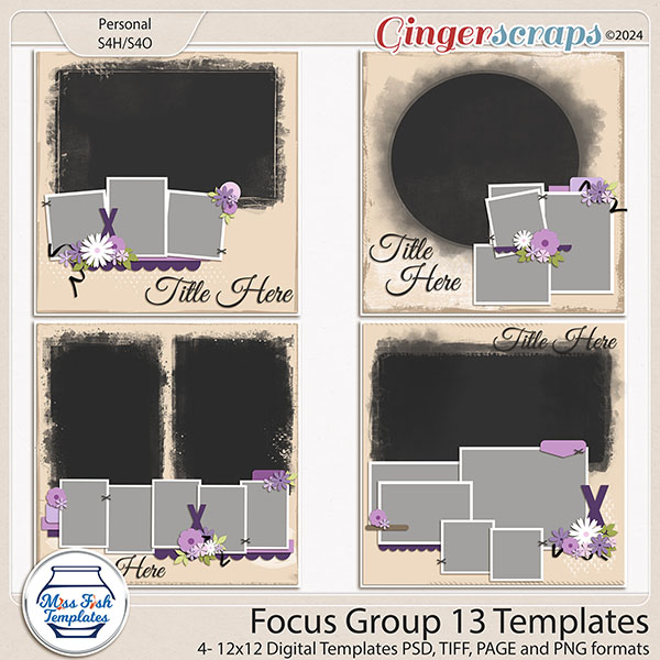Focus Group 13 Templates by Miss Fish