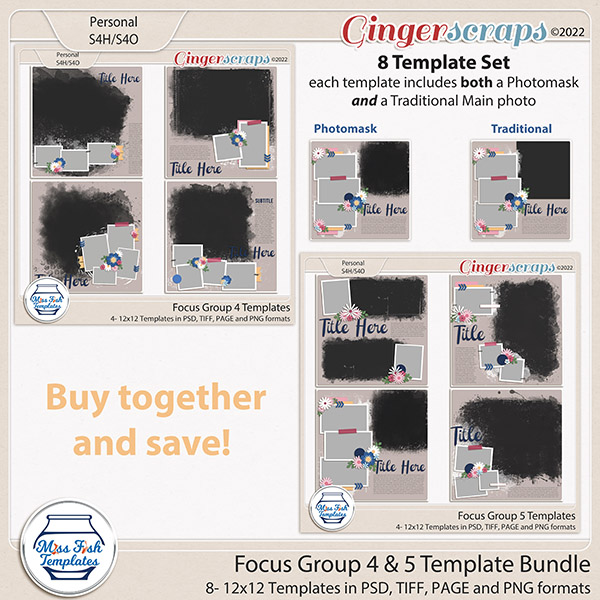 Focus Group 4-5 Template Bundle