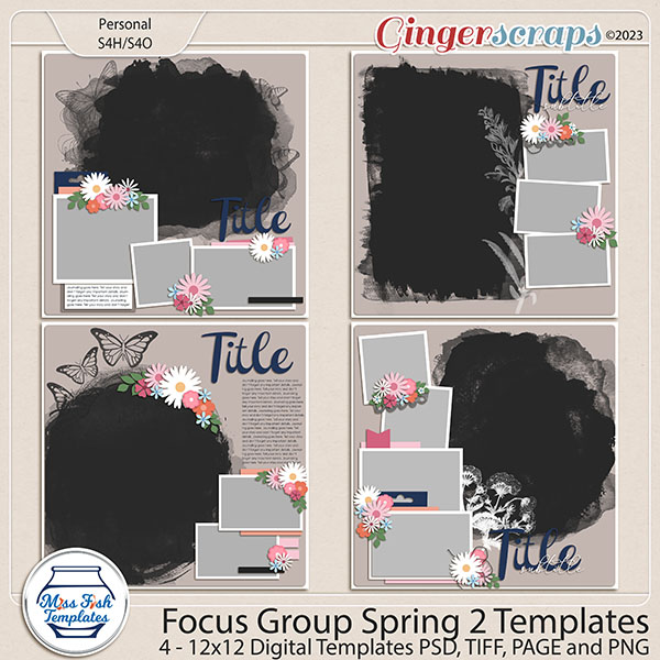 Focus Group Spring #2 Template by Miss Fish 