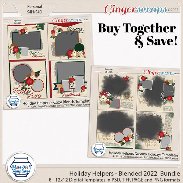 Holiday Helpers - 2022 Blended Bundle by Miss Fish