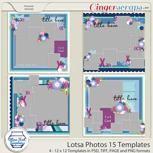 Lotsa Photos 15 Templates by Miss Fish