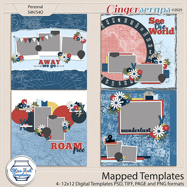 MappedTemplates by Miss Fish