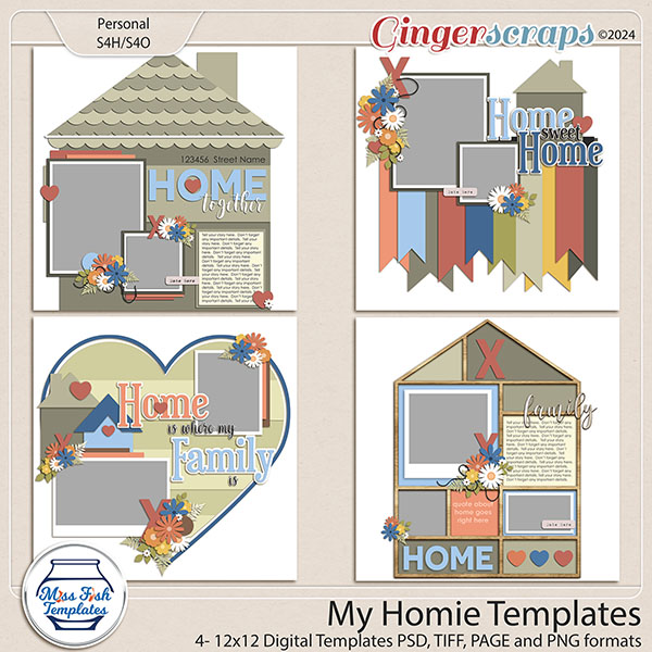 My Homies Templates by Miss Fish