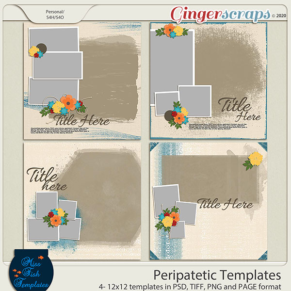 Peripatetic Templates by Miss Fish