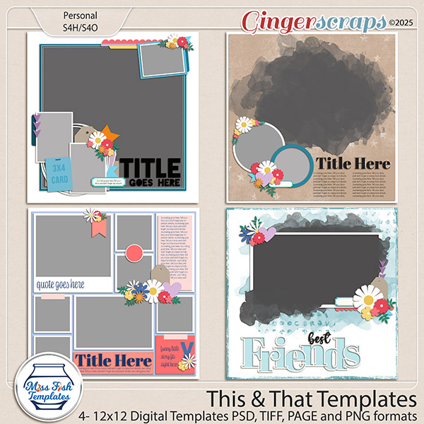 This That Templates with Love from Miss Fish Templates