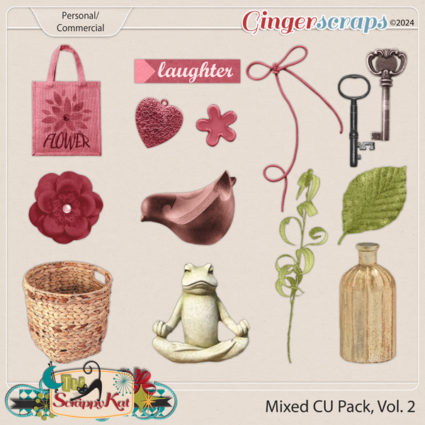 Mixed CU Pack, Vol. 2 by The Scrappy Kat
