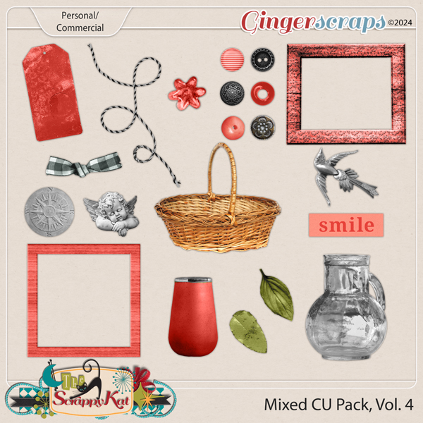 Mixed CU Pack, Vol. 4 by The Scrappy Kat