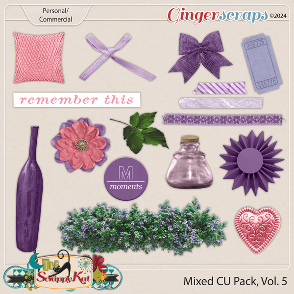 Mixed CU Pack, Vol. 5 by The Scrappy Kat