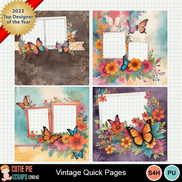 Vintage Quick Pages Vol 10