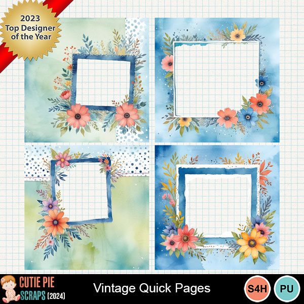 Vintage Quick Pages Vol 09