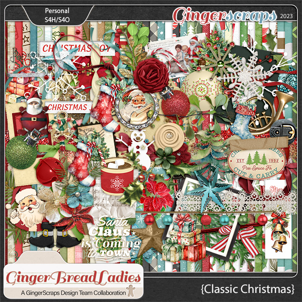 GingerBread Ladies Monthly Mix: Classic Christmas