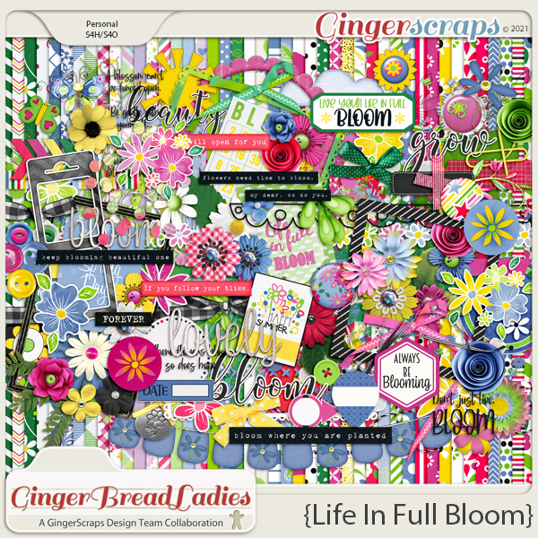 GingerBread Ladies Monthly Mix: Life In Full Bloom