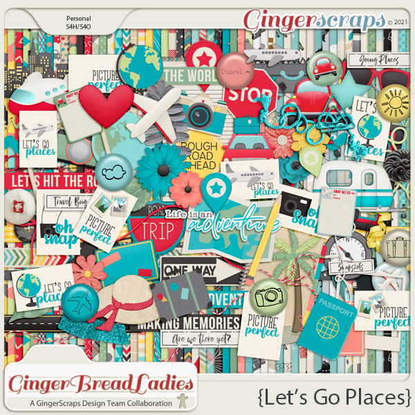 GingerBread Ladies Monthly Mix: Let's Go Places