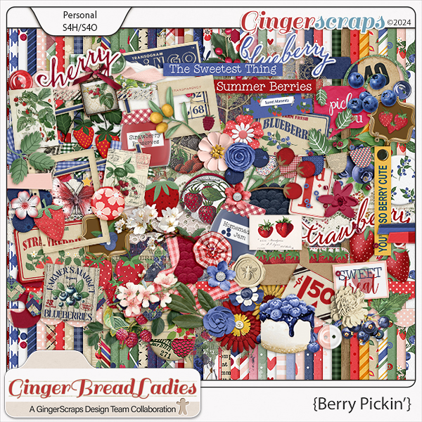 GingerBread Ladies Monthly Mix: Berry Pickin'