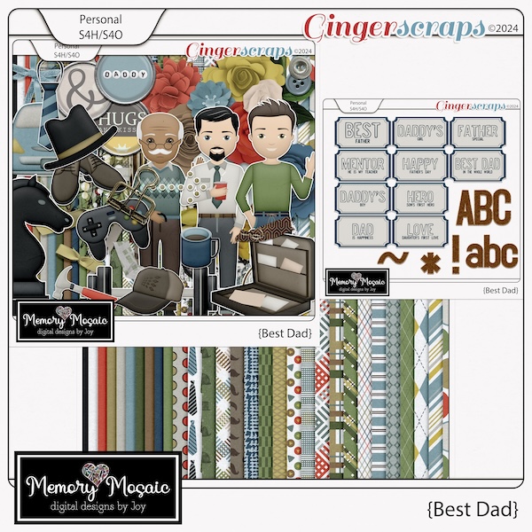 Best Dad by Memory Mosaic