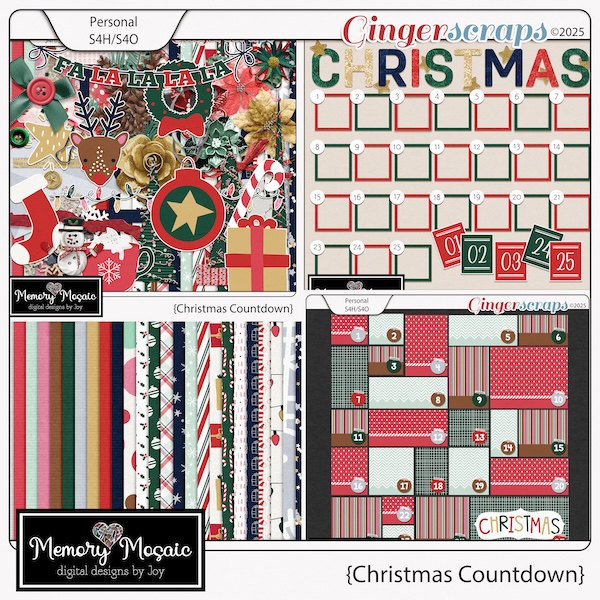 Countdown to Christmas by Memory Mosaic