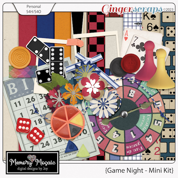 Game Night - Mini Kit by Memory Mosaic