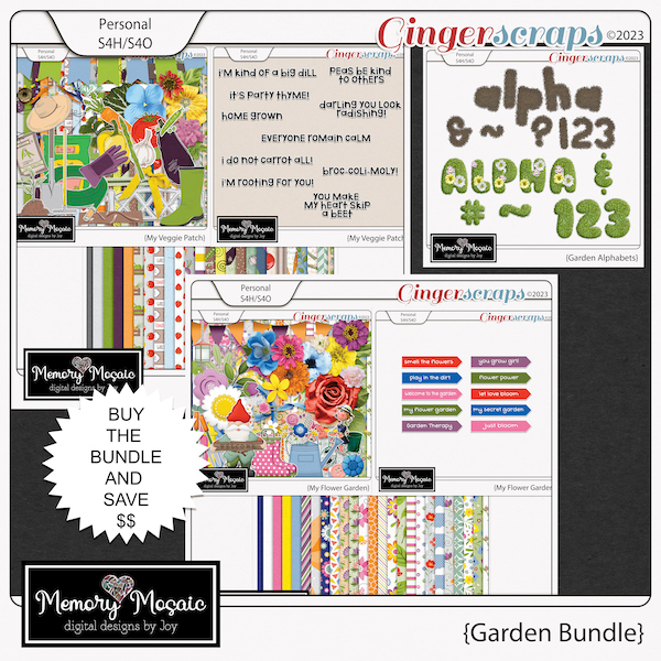 Garden Bundle by Memory Mosaic