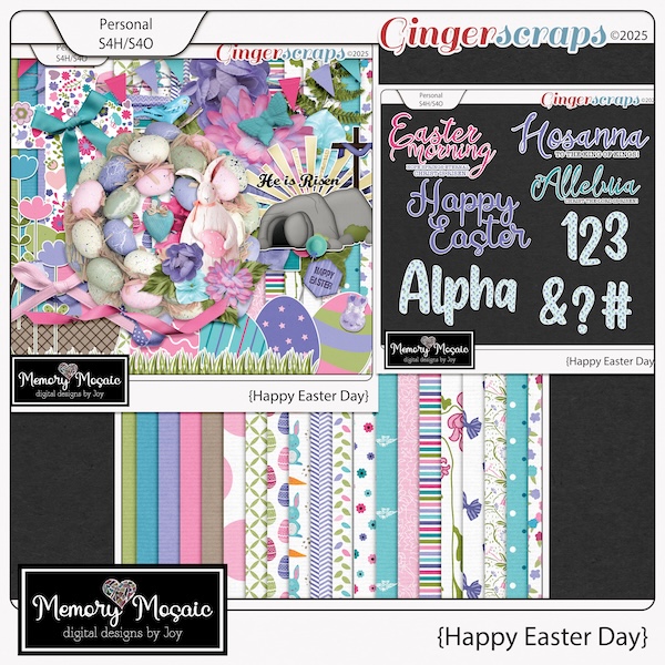 Happy Easter Day by Memory Mosaic