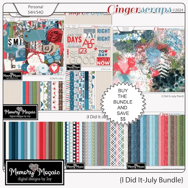 I Did It-July Bundle by Memory Mosaic