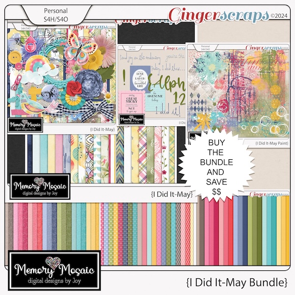 I Did It-May Bundle by Memory Mosaic