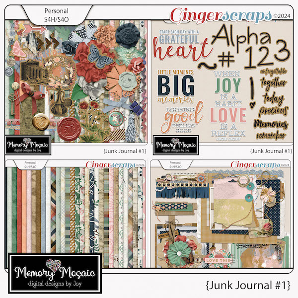 Junk Journal #1 by Memory Mosaic