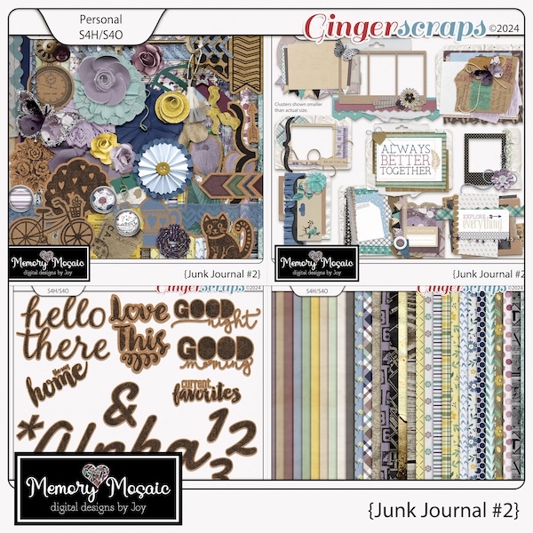 Junk Journal #2 by Memory Mosaic