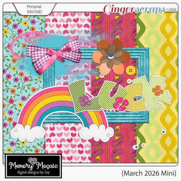 March 2026 Mini Kit by Memory Mosaic