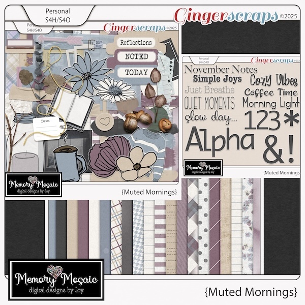 Muted Mornings by Memory Mosaic