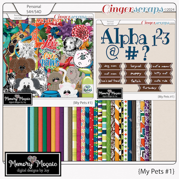 My Pets #1 by Memory Mosaic
