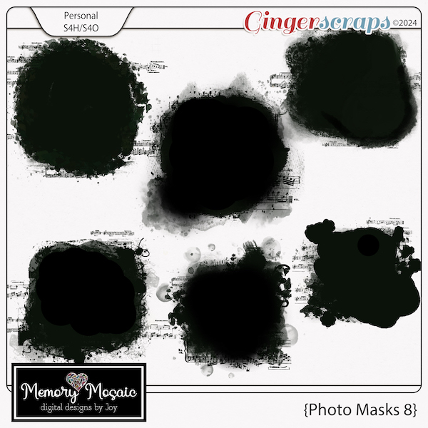 Photo Masks 8 by Memory Mosaic