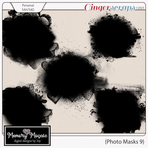 Photo Masks 9 by Memory Mosaic