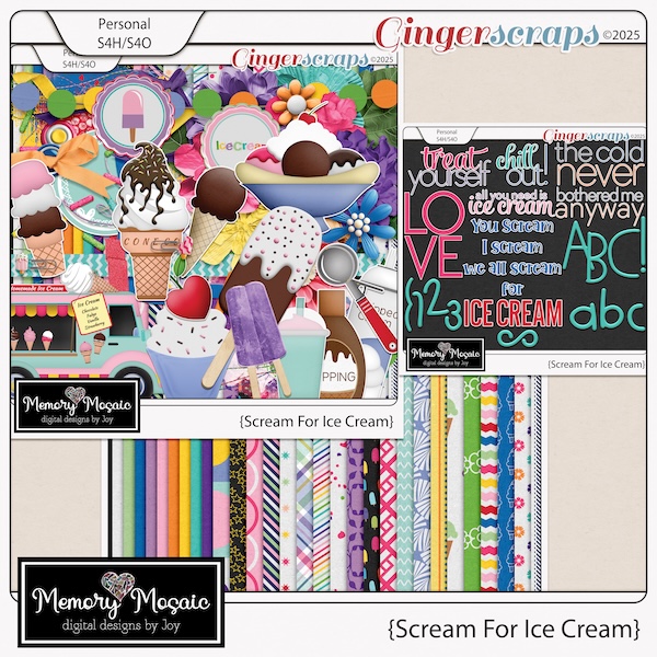Scream For Ice Cream by Memory Mosaic