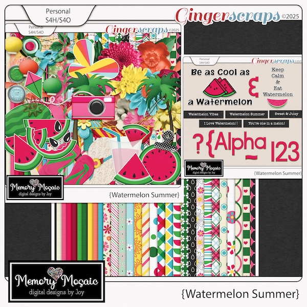 Watermelon Summer by Memory Mosaic
