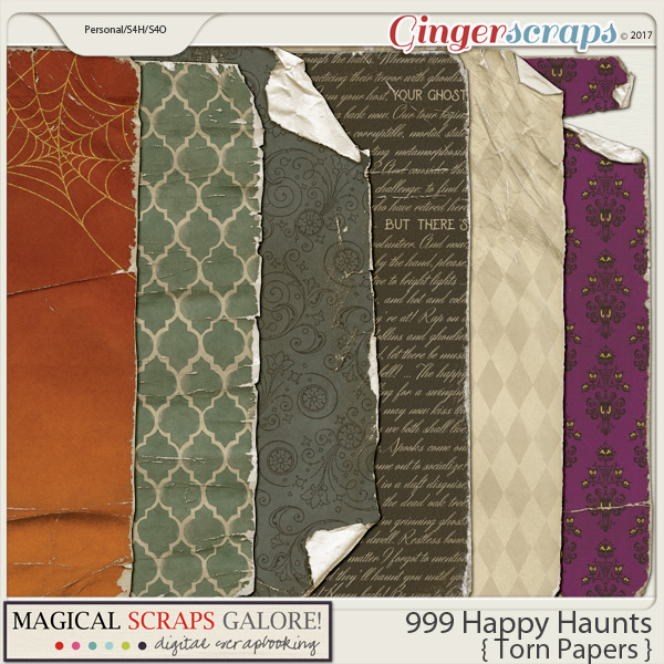 GingerScraps :: Actions and Styles :: 999 Happy Haunts (glitter pack)