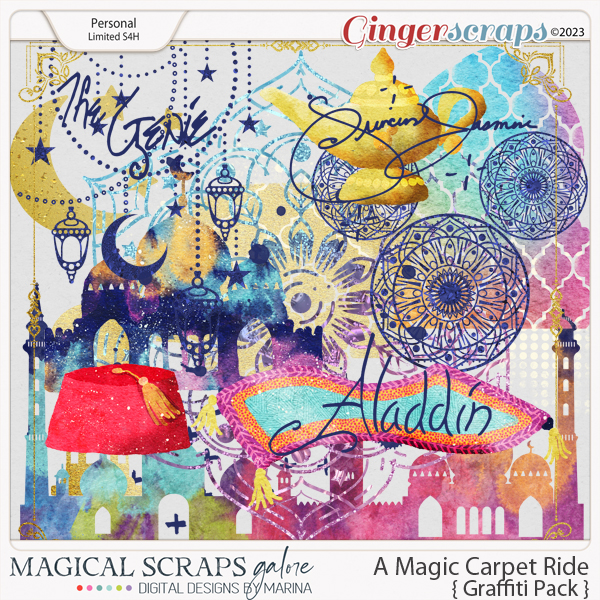 A Magic Carpet Ride (graffiti pack)