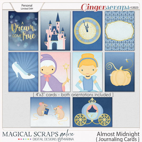 Almost Midnight (journaling cards)
