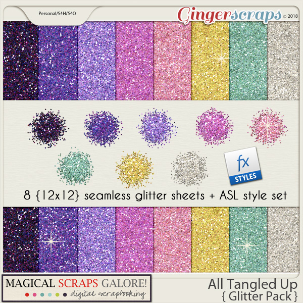 All Tangled Up (glitter pack)