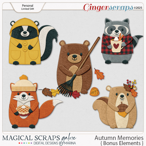 Autumn Memories (bonus elements)