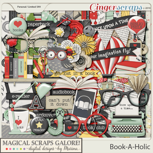 Book-A-Holic (page kit)