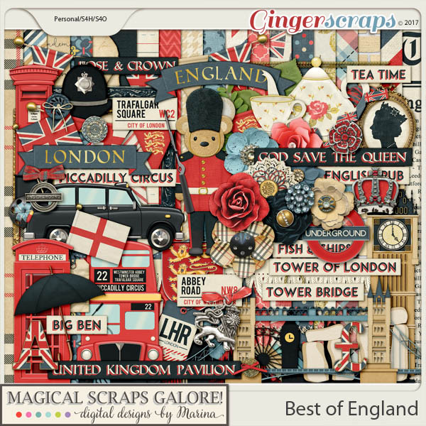 Best of England (page kit)