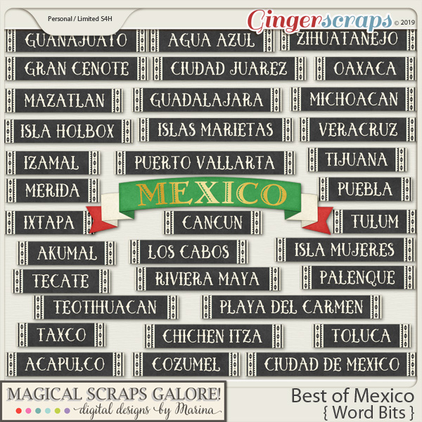 Best of Mexico (word bits)