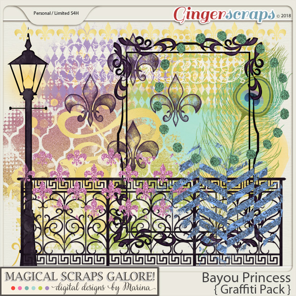 Bayou Princess (graffiti pack)