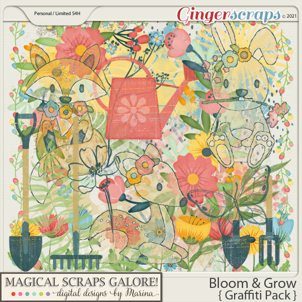 Bloom & Grow (graffiti pack)