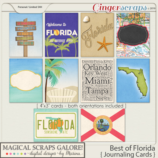 Best of Florida (journaling cards)